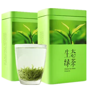 Thé Vert Chinois Premium – Feuilles Naturelles (Boîte Métal Hermétique)