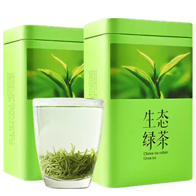 Thé Vert Chinois Premium – Feuilles Naturelles (Boîte Métal Hermétique)