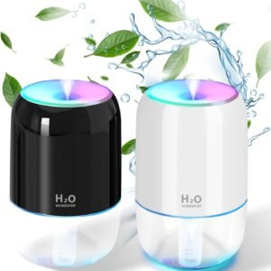 Humidificateur et Diffuseur d&rsquo;Arômes Portable H₂O