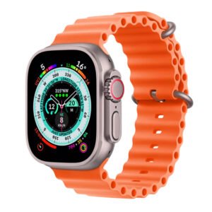 Montre Connectée avec 6 Bracelets Interchangeables – Écran HD, Charge Magnétique, Compatible iOS & Android