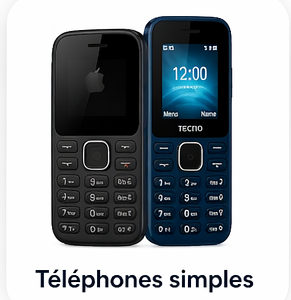 Téléphones simples