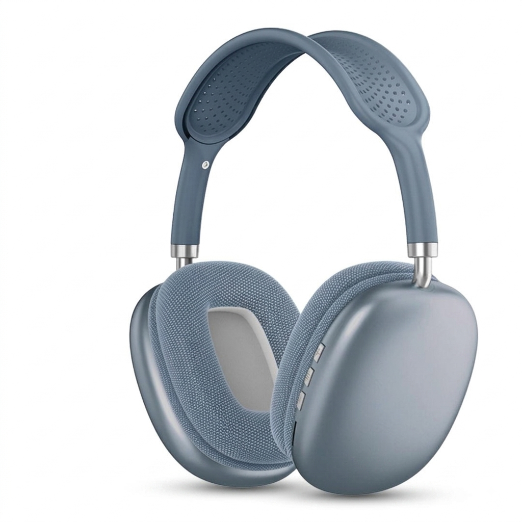 Casque Bluetooth P9 Bleu Sans Fil