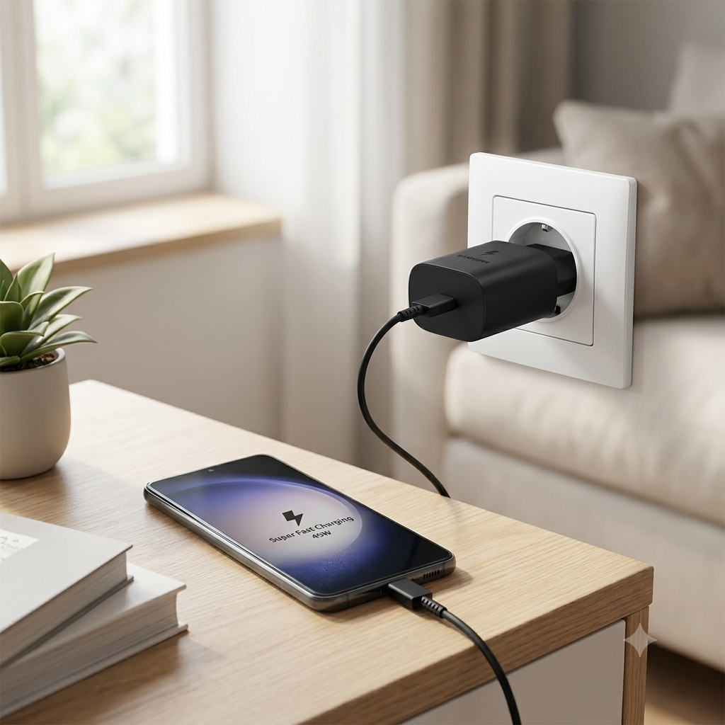Chargeur SAMSUNG 45W PD + Câble USB-C – Image 3